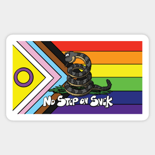 No Step on Snek Sticker